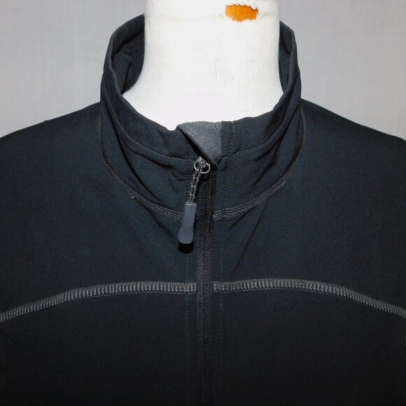 Eddie Bauer Womens 2XL Black Light soft Shell water resistant wind jacket - Picture 6 of 14